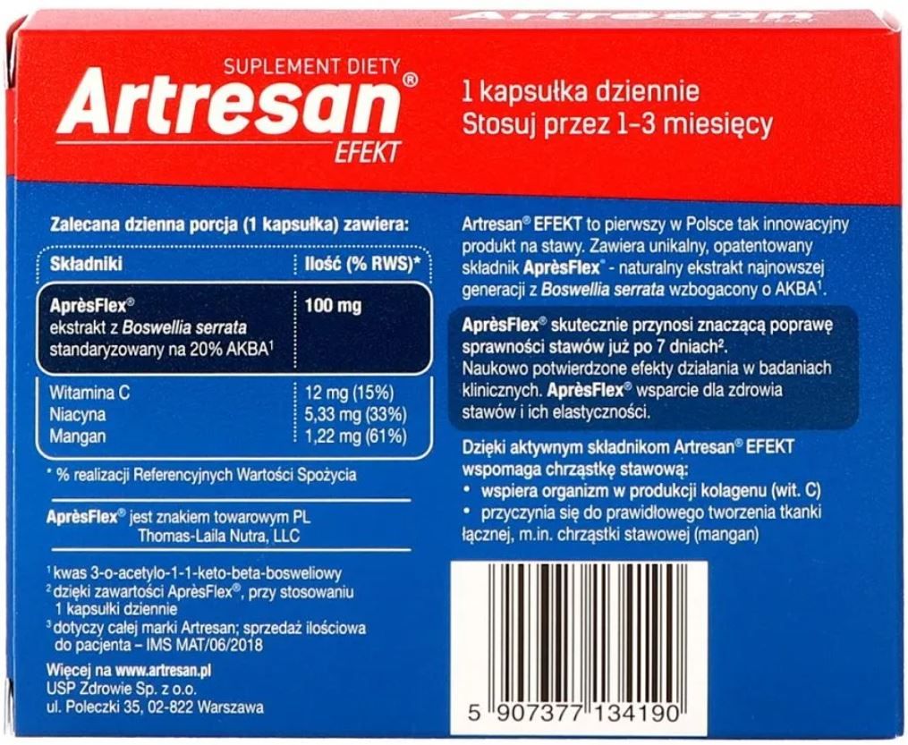 Artresan Efekt 30 kaps. - 3