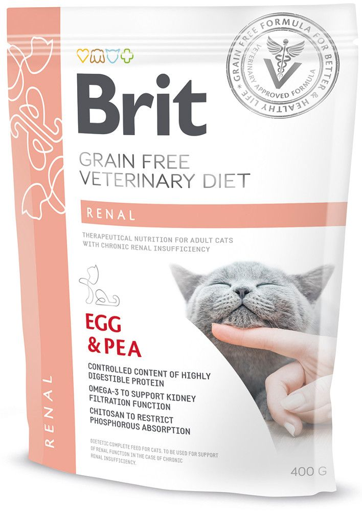 Brit Veterinary Diet Renal Egg&Pea 400g
