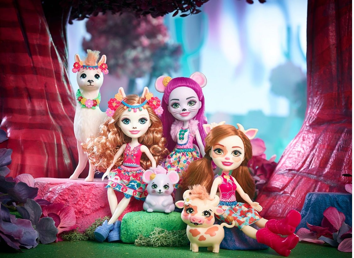 Enchantimals Lalka + zwierzątko dodatkowe