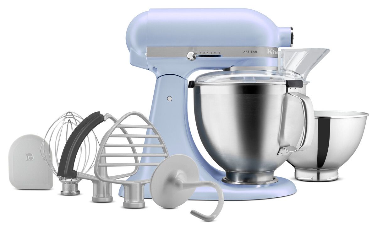 KitchenAid 5KSM195PSEAO Blue Salt