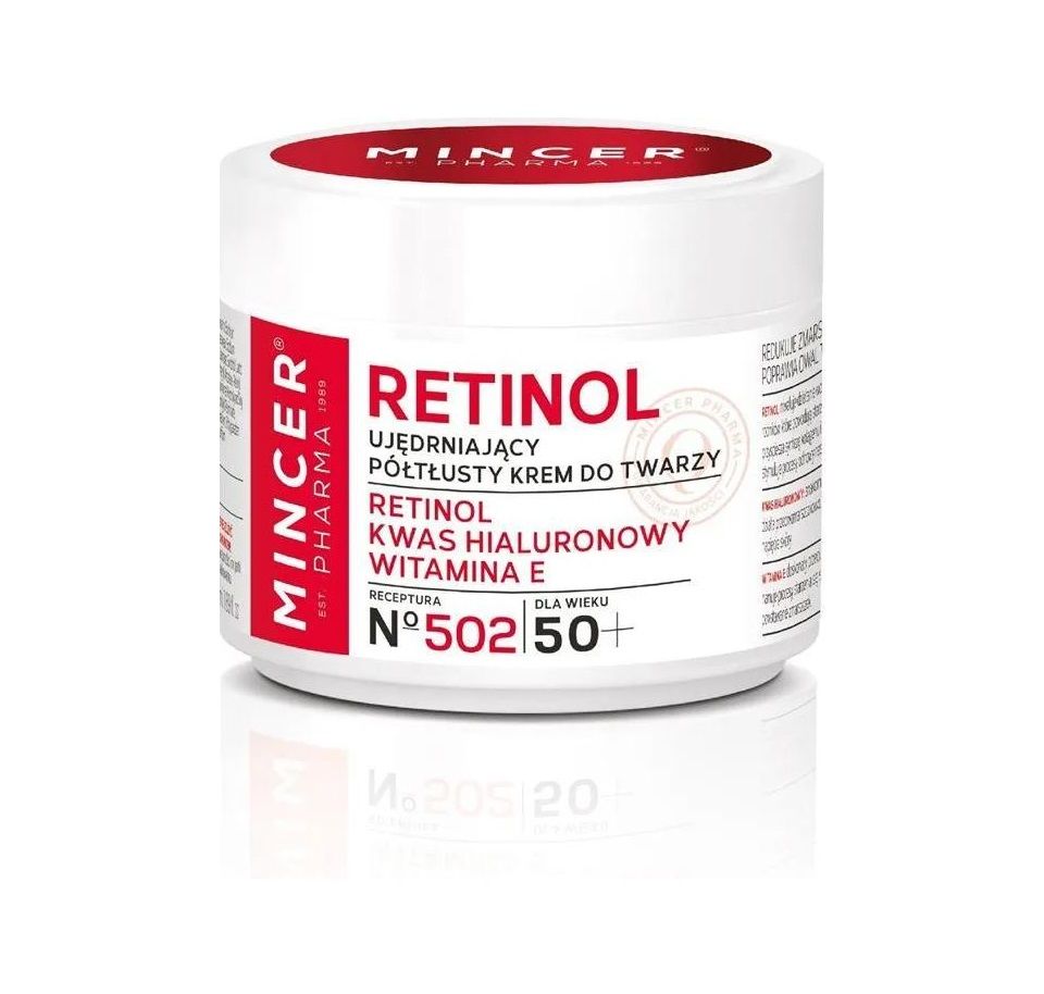 Mincer Pharma Retinol Krem Ujędrniający-Półtłusty 50+
