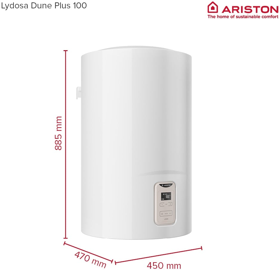 Ariston Lydos Dune Plus 100 rysunek techniczny