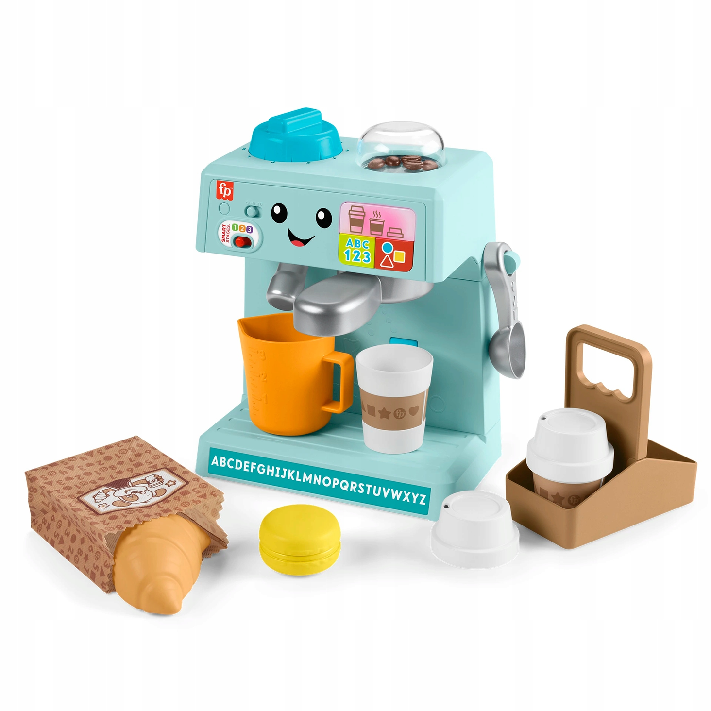 Fisher-Price „Ucz się i śmiej!” Edukacyjny ekspres do kawy 2
