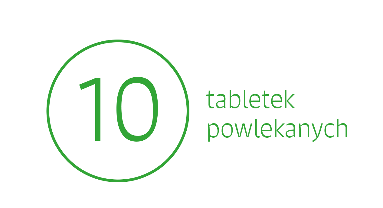 10 tabletek powlekanych
