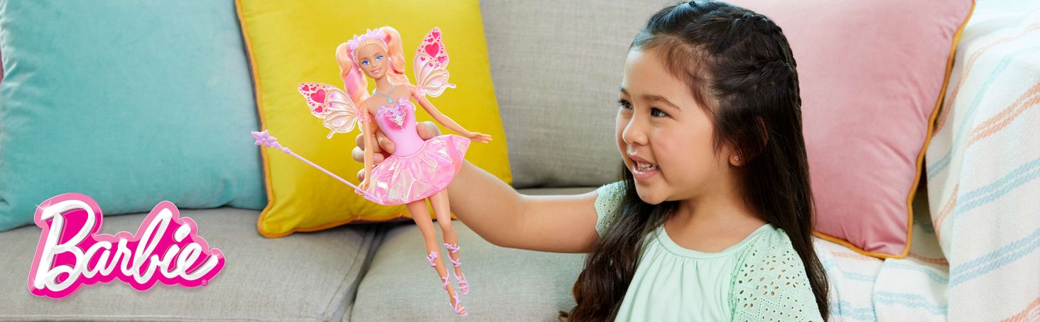 Barbie Wróżka Zmiana koloru Lalka