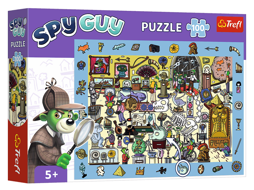 Puzzle obserwacyjne Spy Guy 100 el. Wesołe miasteczko