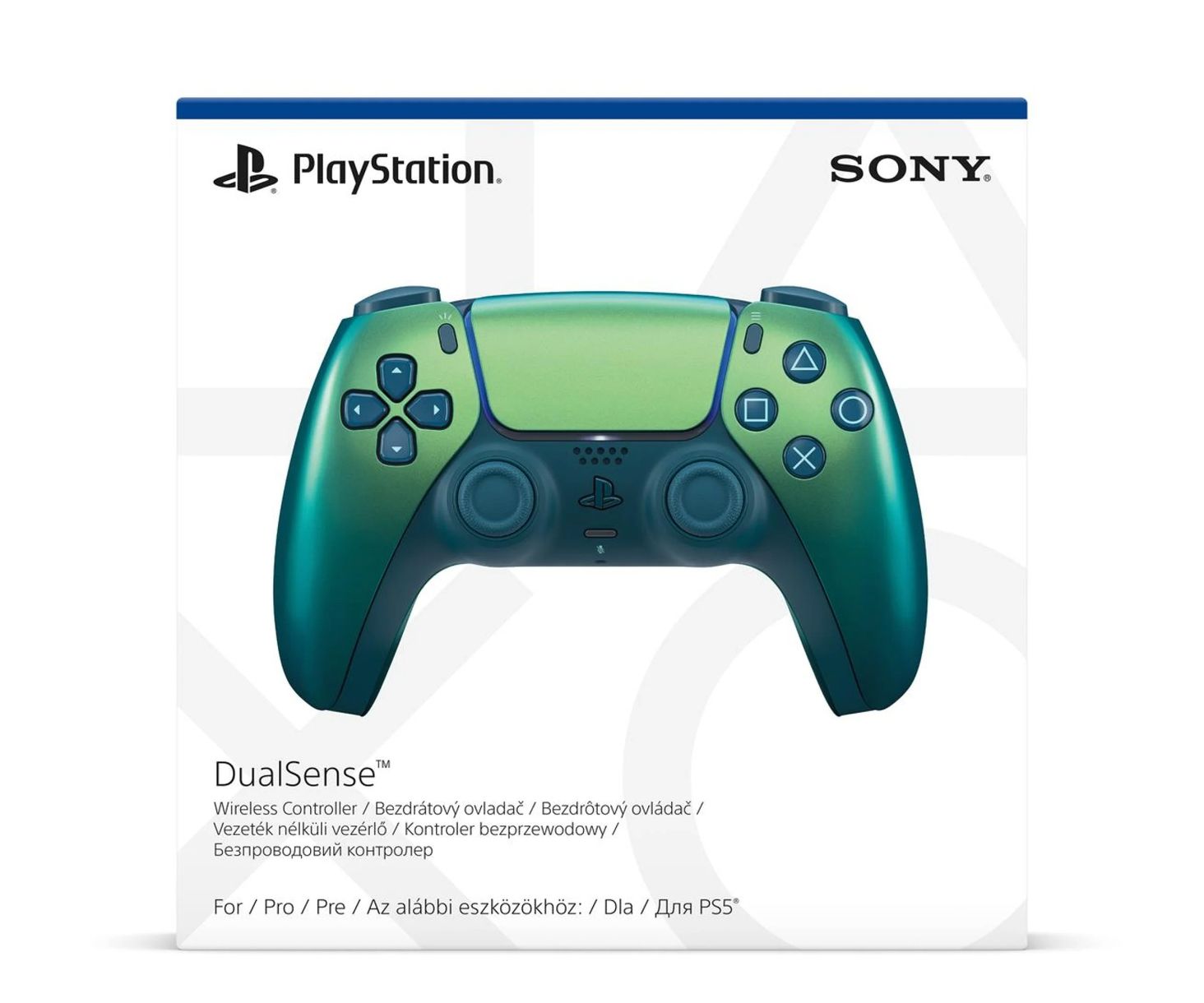 Sony PlayStation 5 DualSense Chrome Teal 2