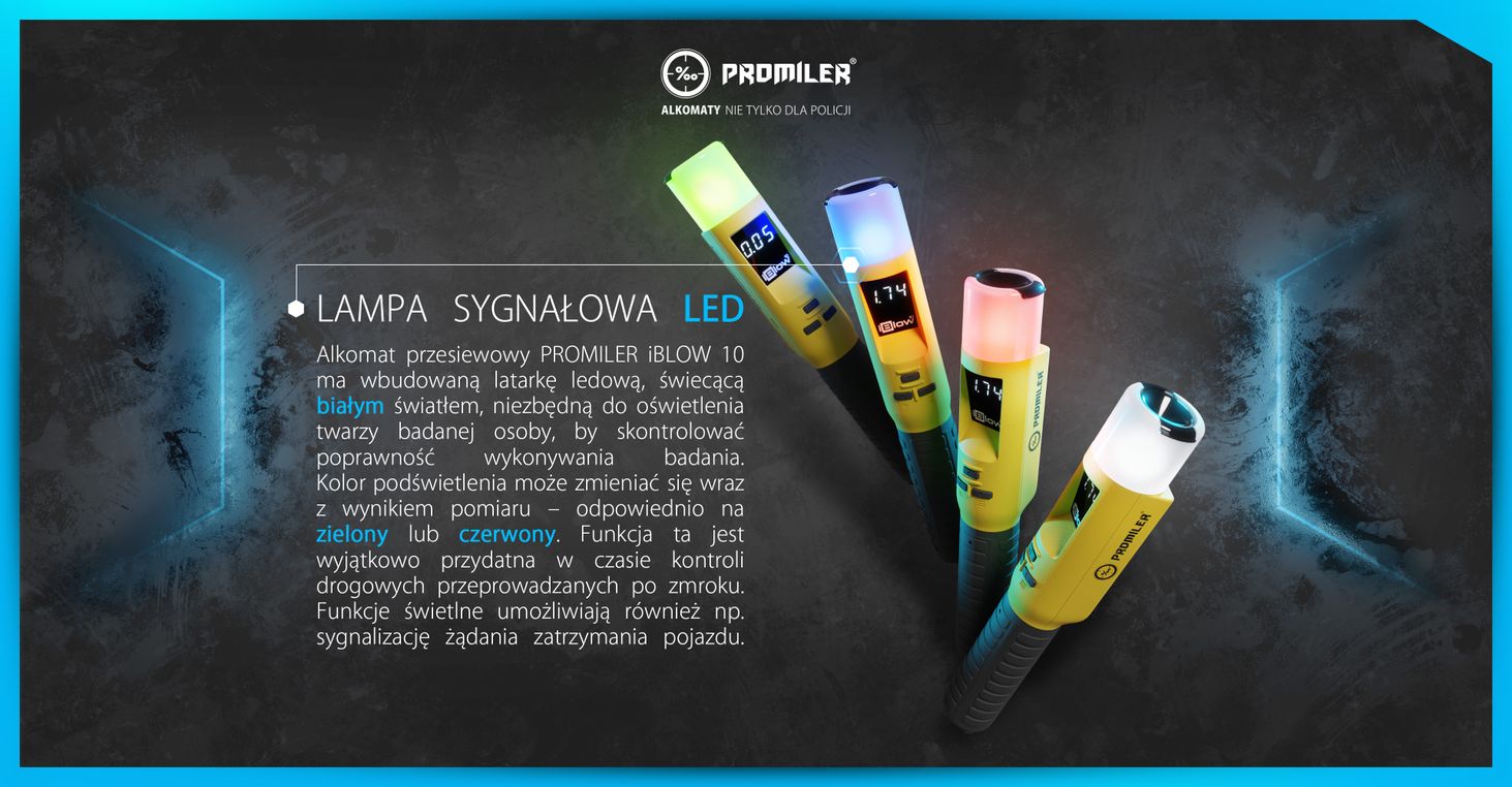 Promiler iBlow 10 Sygnalizacja Led