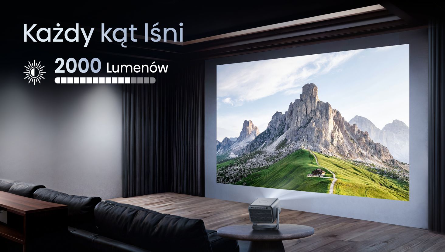 Hisense Jasność 2000 ANSI lumenów