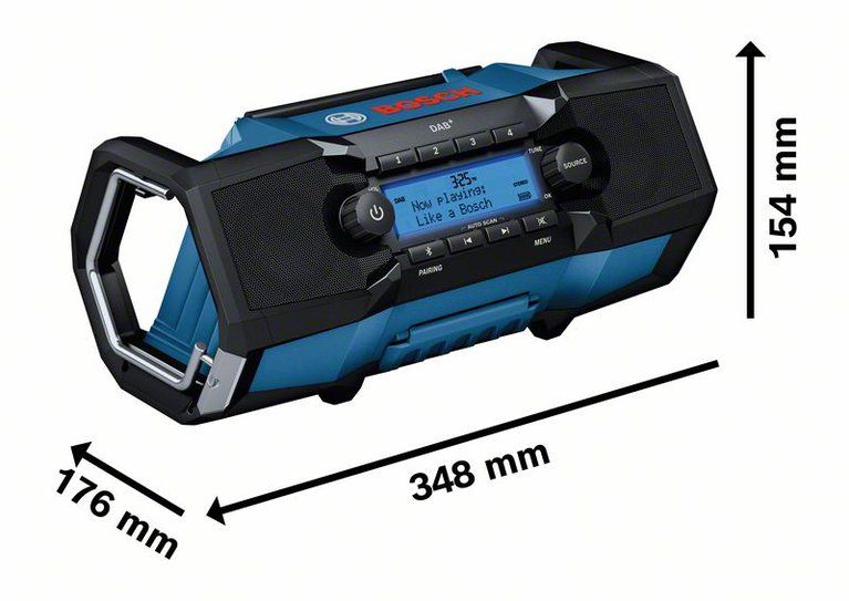 Bosch GPB 18V-2 SC Professional wymiary