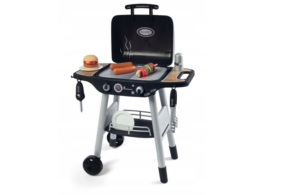 Smoby Grill Ogrodowy Dla Dzieci Barbecue 18 Akcesoriów