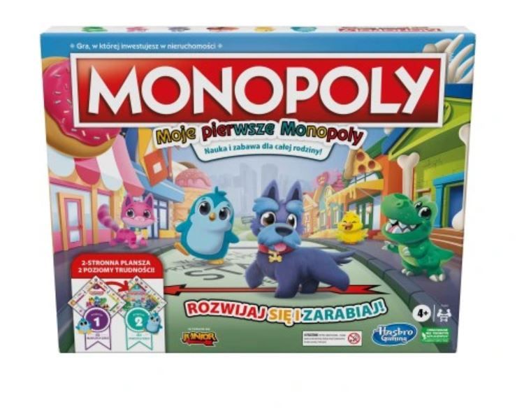 Moje pierwsze Monopoly F4436