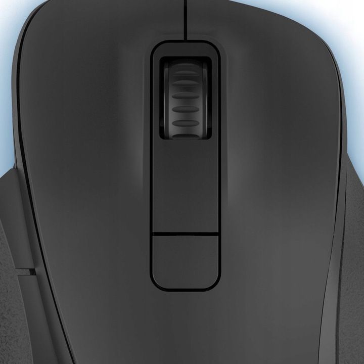 Hama MW-500 Recharge czarny ergonomiczny kształt