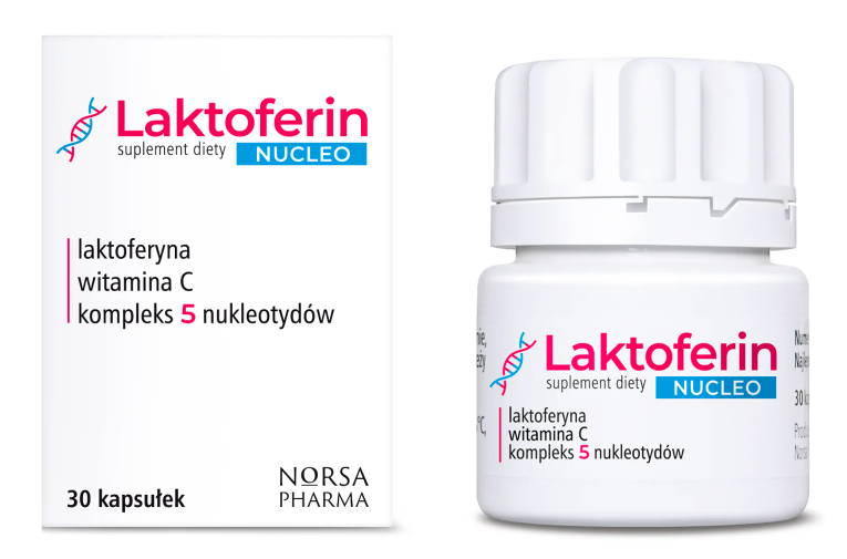 Norsa Pharma Laktoferin Nucleo 30kaps. - 1