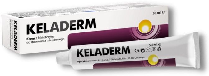 Keladerm krem z laktoferyną 50ml - 1
