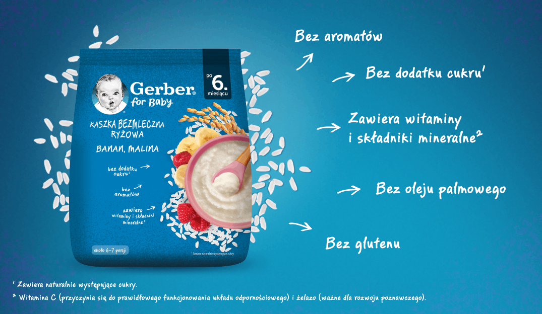 Gerber Kaszka Bezmleczna_zalety