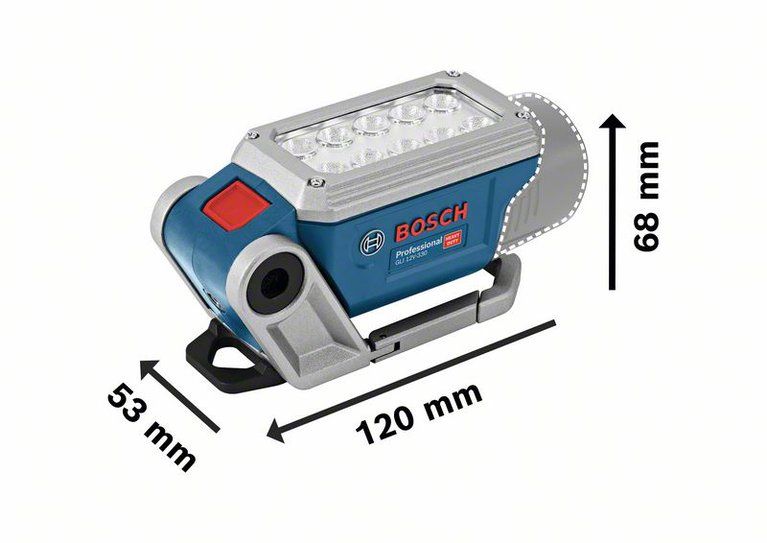Bosch GLI 12V-330 Professional wymiary