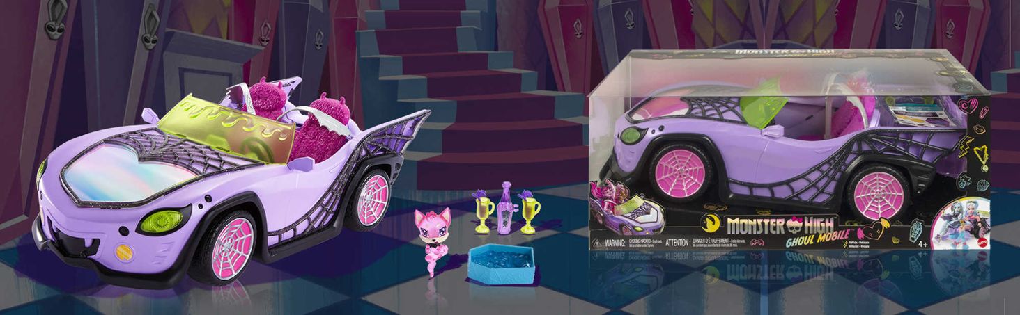 Monster High™ Fioletowy kabriolet