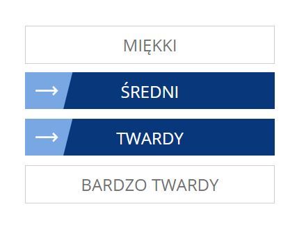 twardość materaca hilding makarena