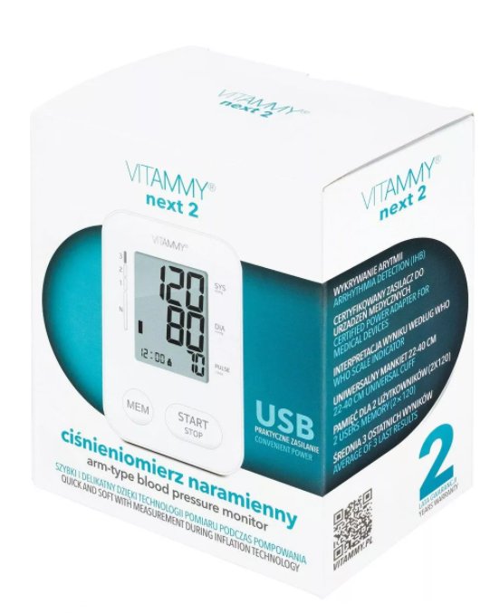 VITAMMY NEXT 2 Ciśnieniomierz
