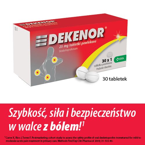 Dekenor 25mg 30 tabl.