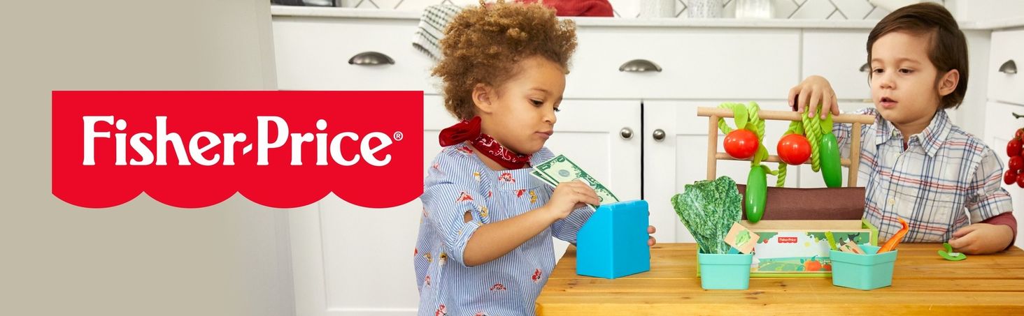Fisher-Price Fotelik-bujaczek pastelowy