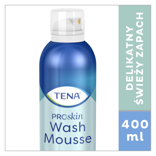 TENA Wash Mousse grafika