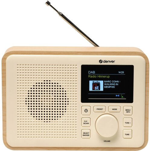 Radio DENVER DAB-60 Biały