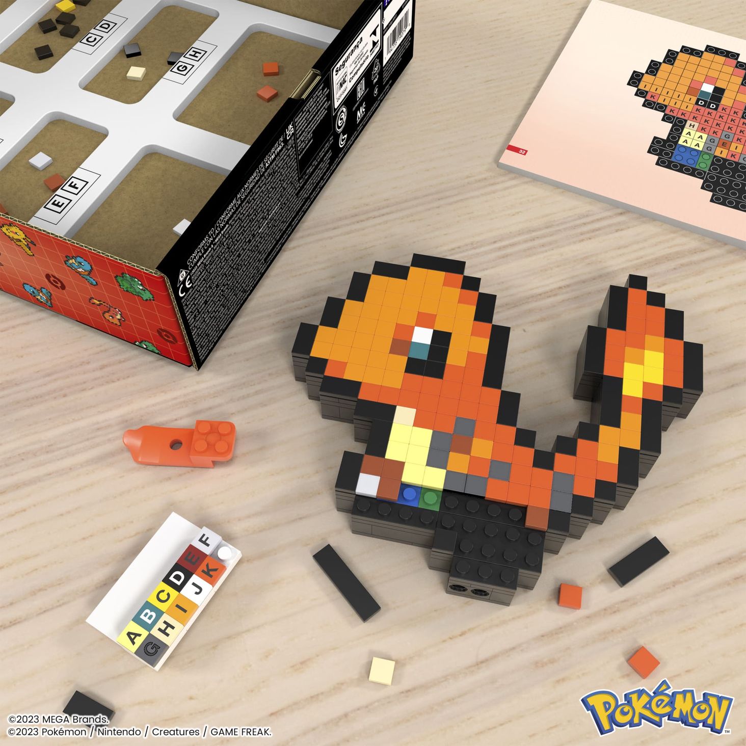 MEGA Pokémon Pixel Charmander HTH76 4