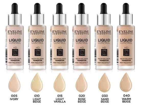 EVELINE PODKŁAD LIQUID CONTROL HD