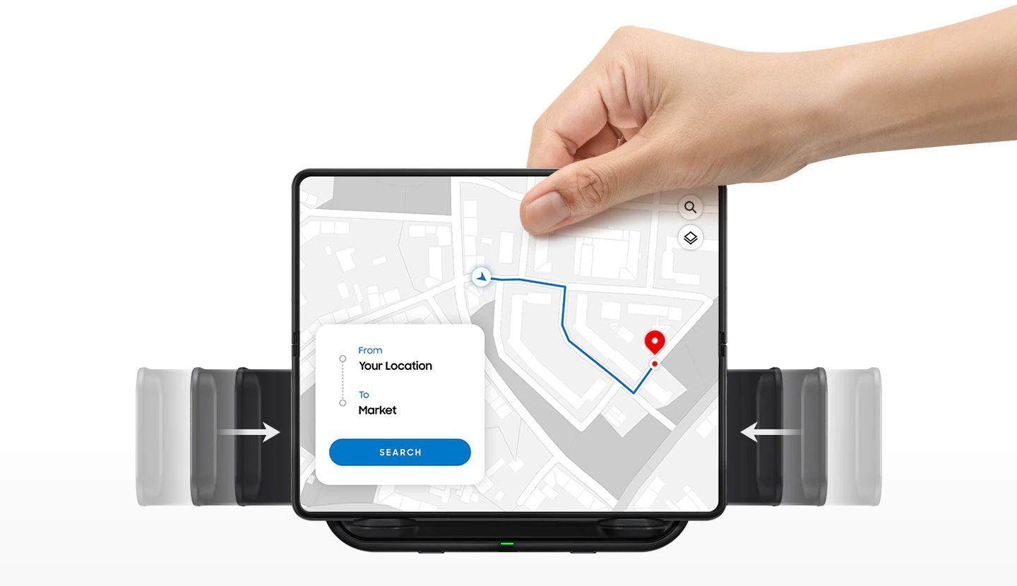 Samsung bezprzewodowa ładowarka samochodowa EP-H5300CBEGEU