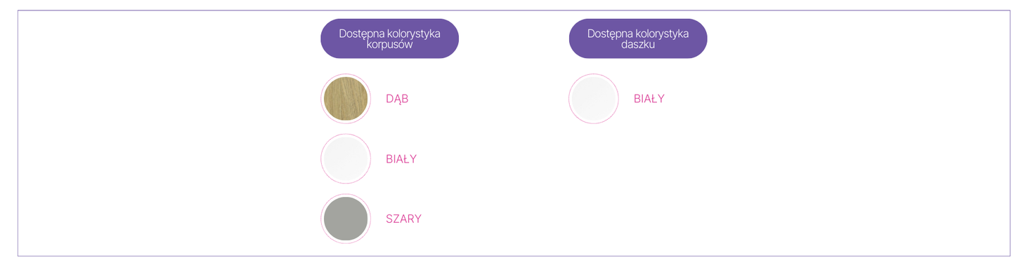 entelo meble kolorystyka