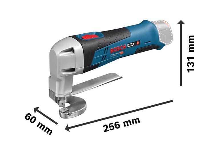 Bosch GSC 12V-13 Professional wymiary