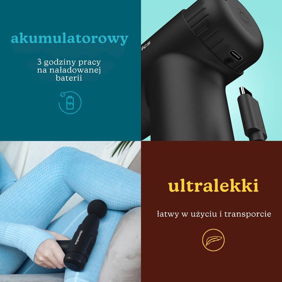Czym wyróżnia się HoMedics NOVO mini PGM-45?