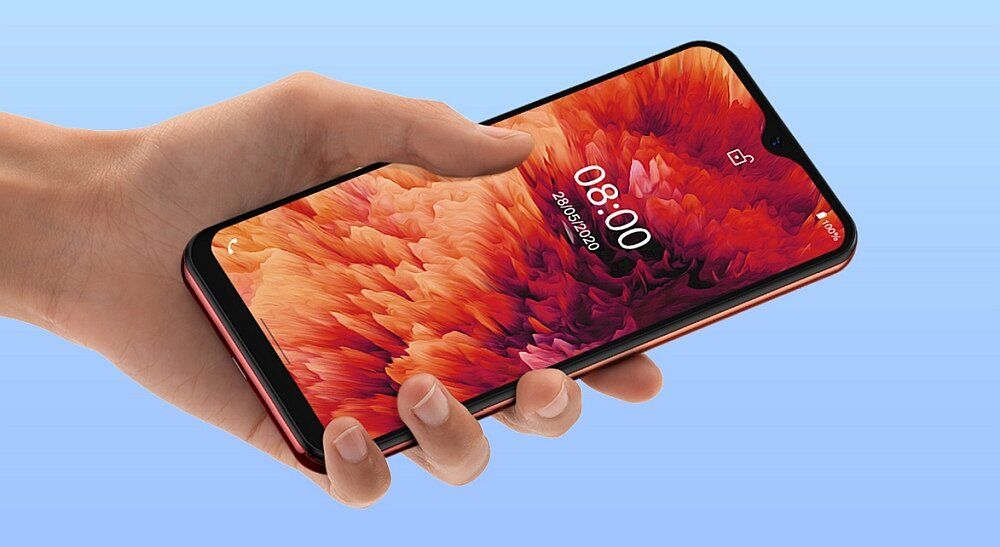 ULEFONE note 8 wyświetlacz