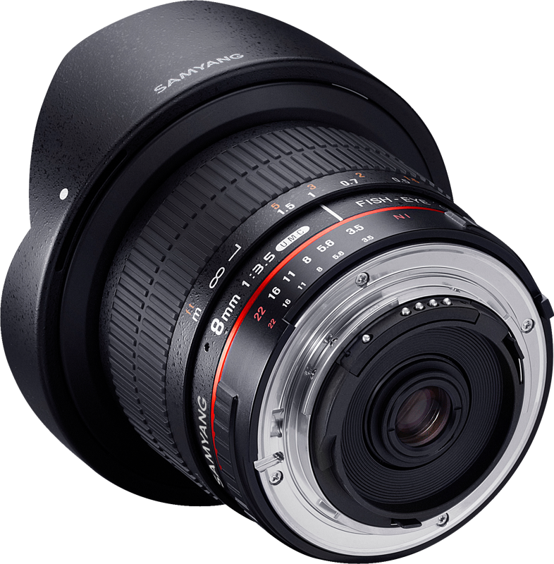 SAMYANG 8mm f/3.5 UMC Fish-Eye CS II Canon EF
