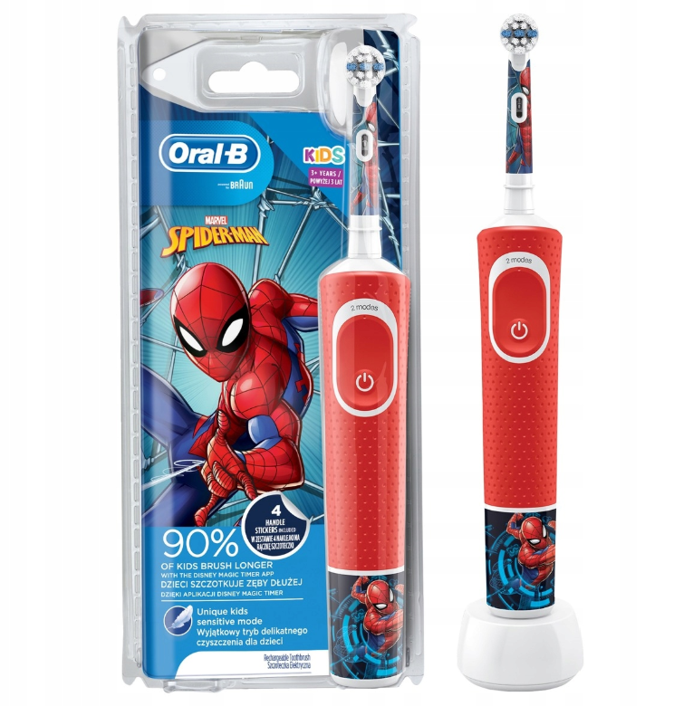 Szczoteczka elektryczna Oral-B D100 Kids Spiderman_1