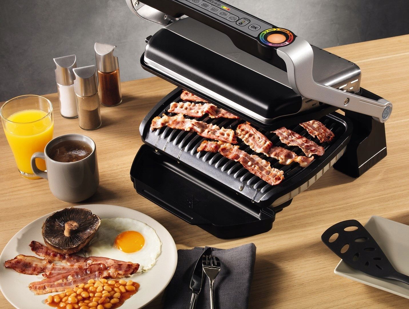 Tefal Grill Optigrill+ GC712D12 zdj produktu 2