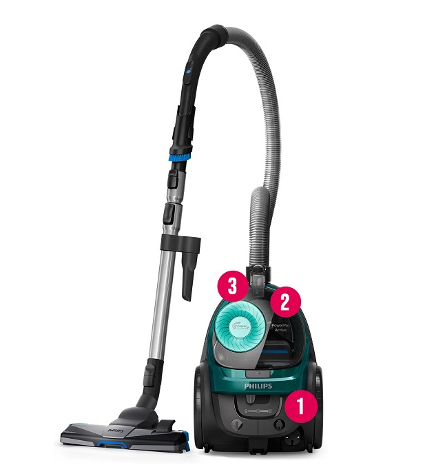 Odkurzacz bezworkowy Philips FC9550/09 - 12