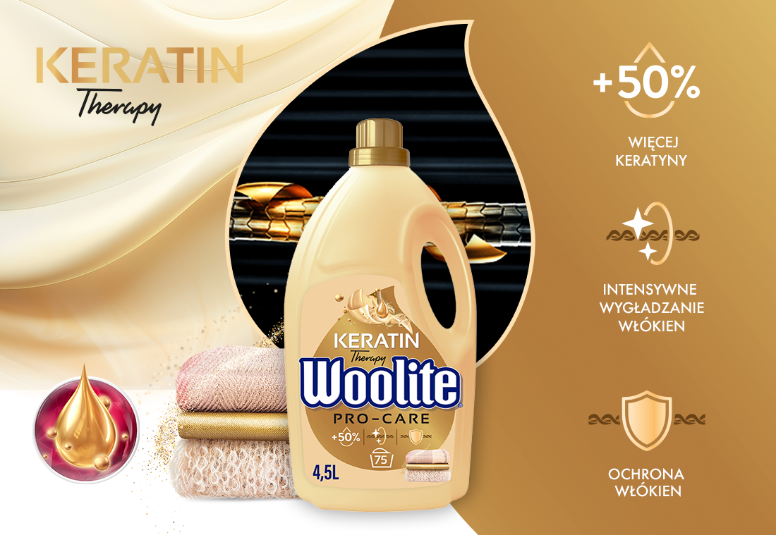 woolite Zalety produktu: