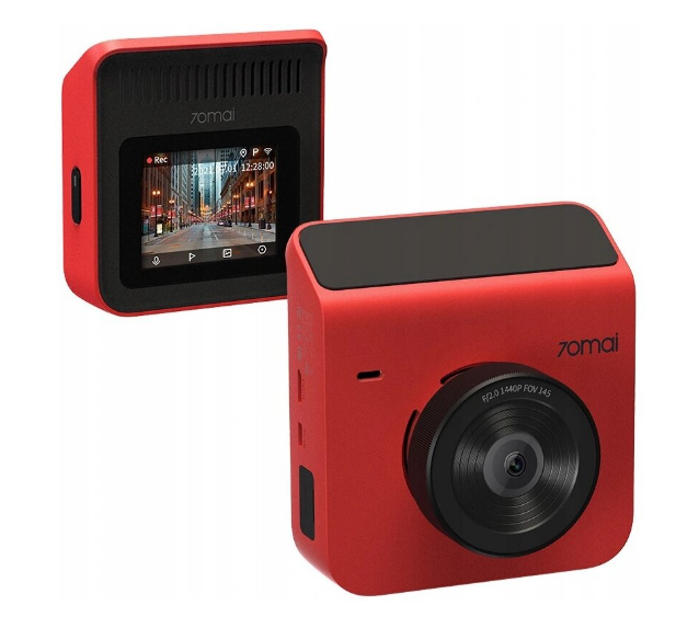 70mai QHD A400 Dual Czerwony