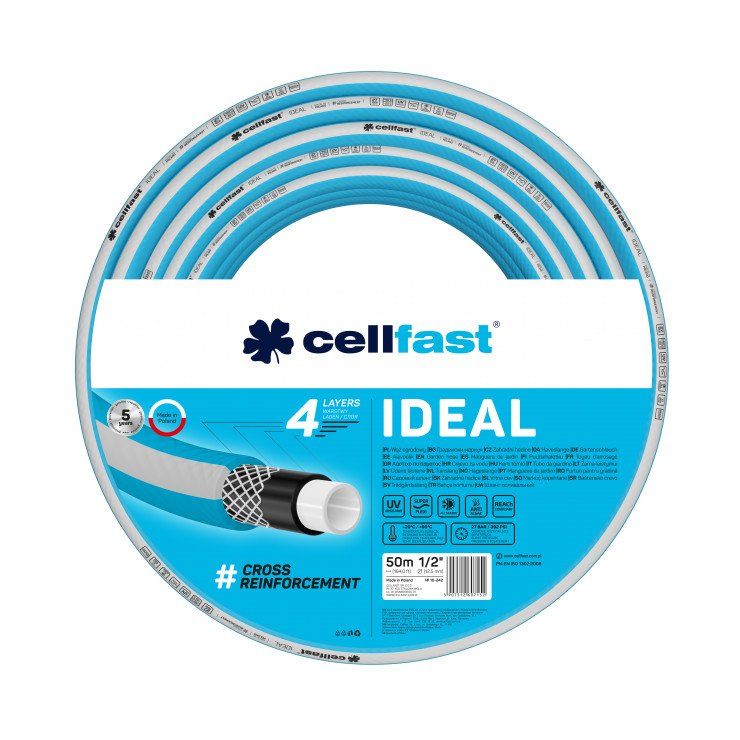Cellfast Wąż ogrodowy IDEAL 1/2