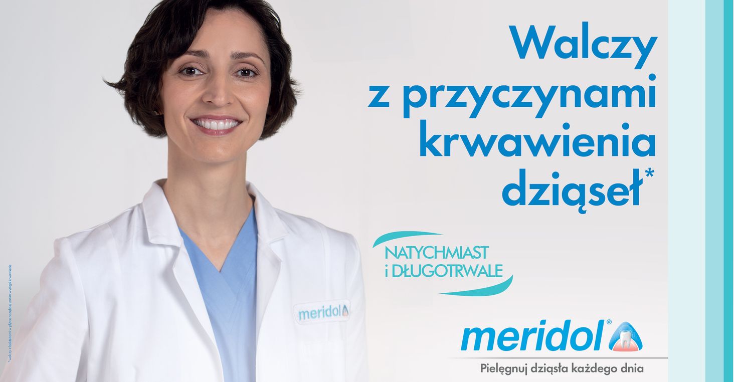 Meridol baner