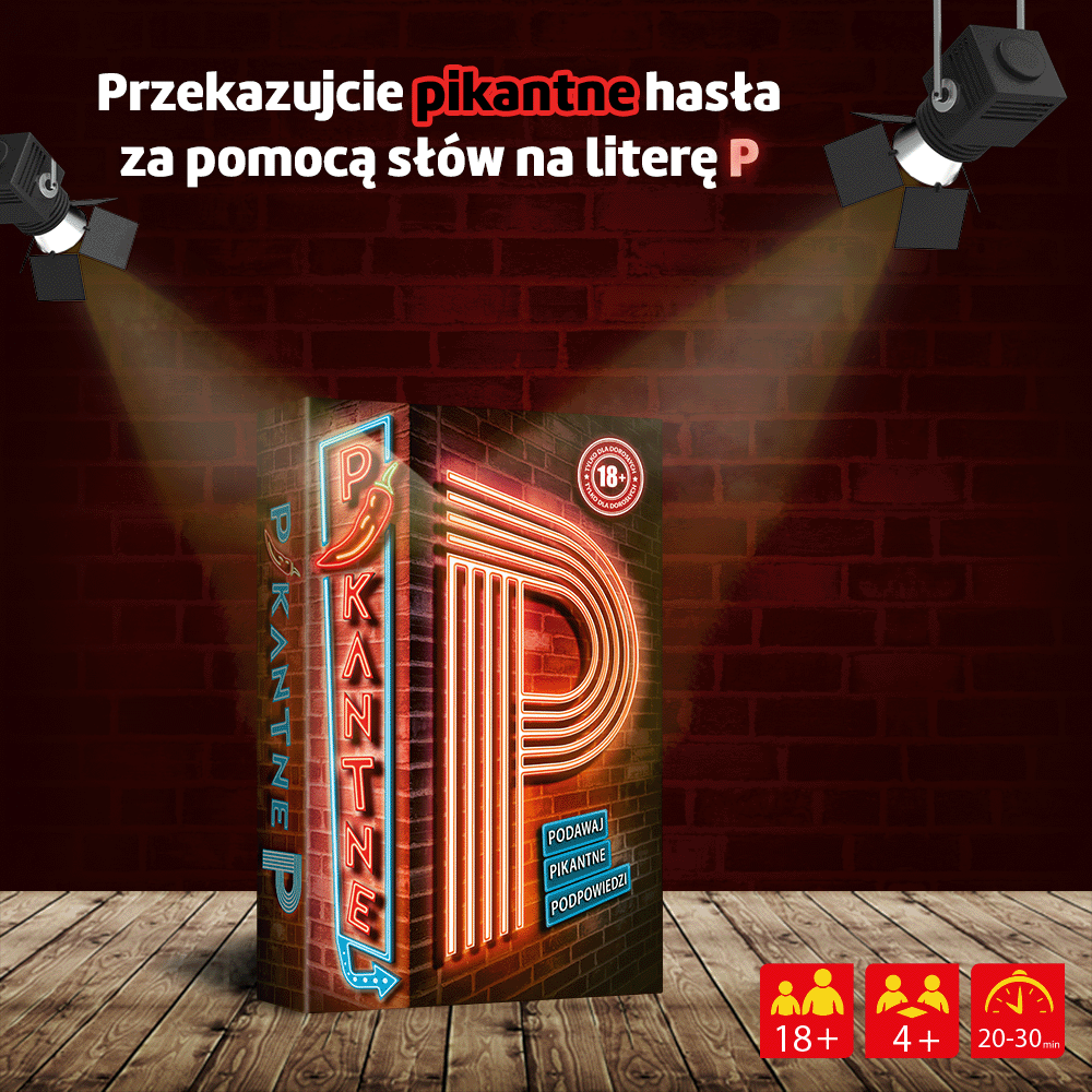 Gra imprezowa Pikantne P - 1