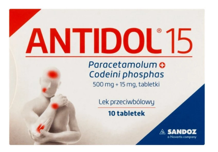Antidol 15 10 tabletek - 1