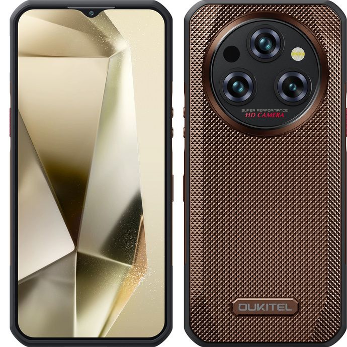 Oukitel WP35 5G 8/256GB Brązowy