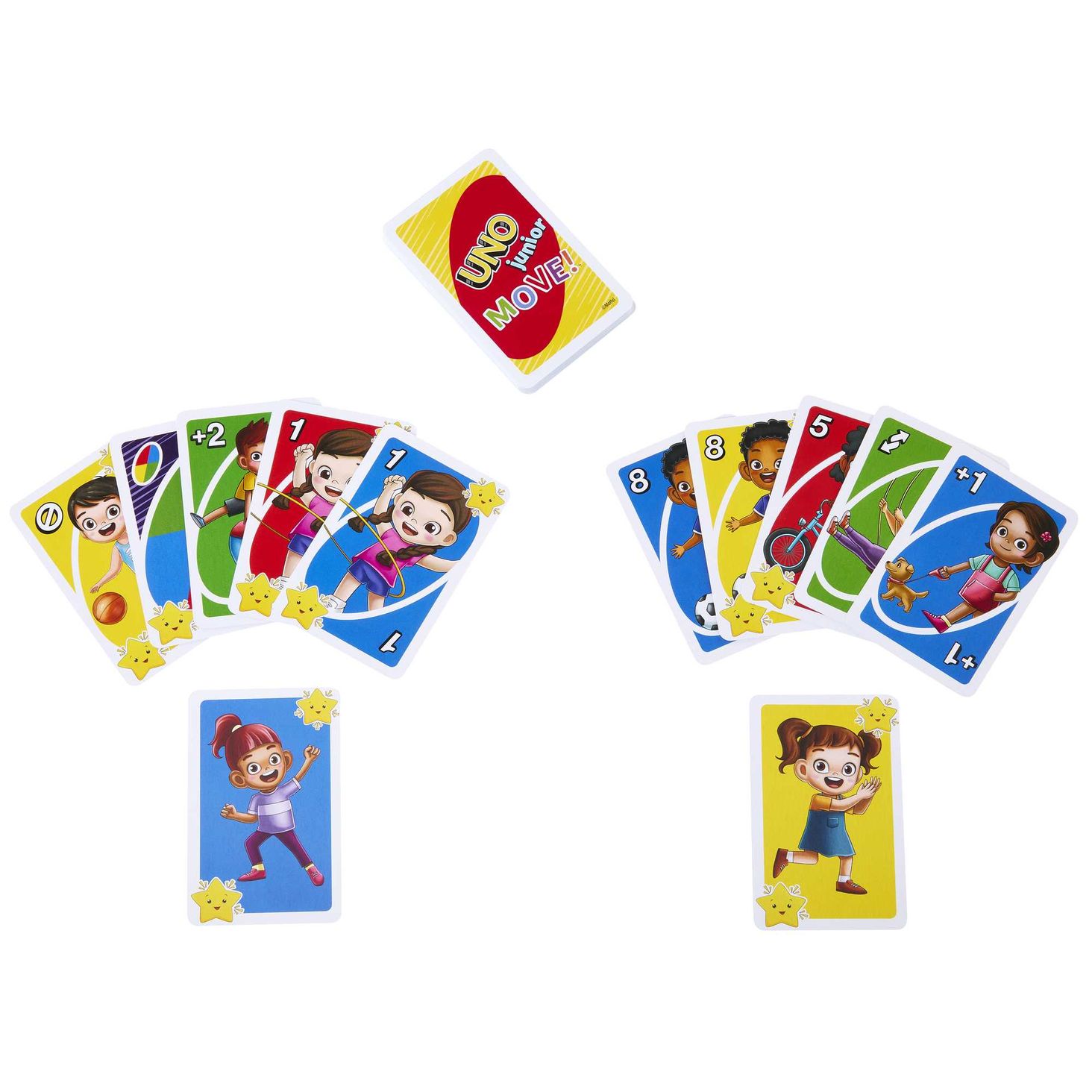 Mattel uno rozłożone
