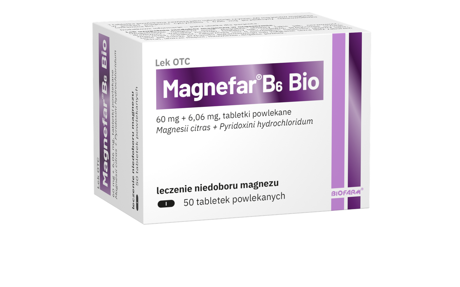 Magnefar B6 Bio 50 tabl.