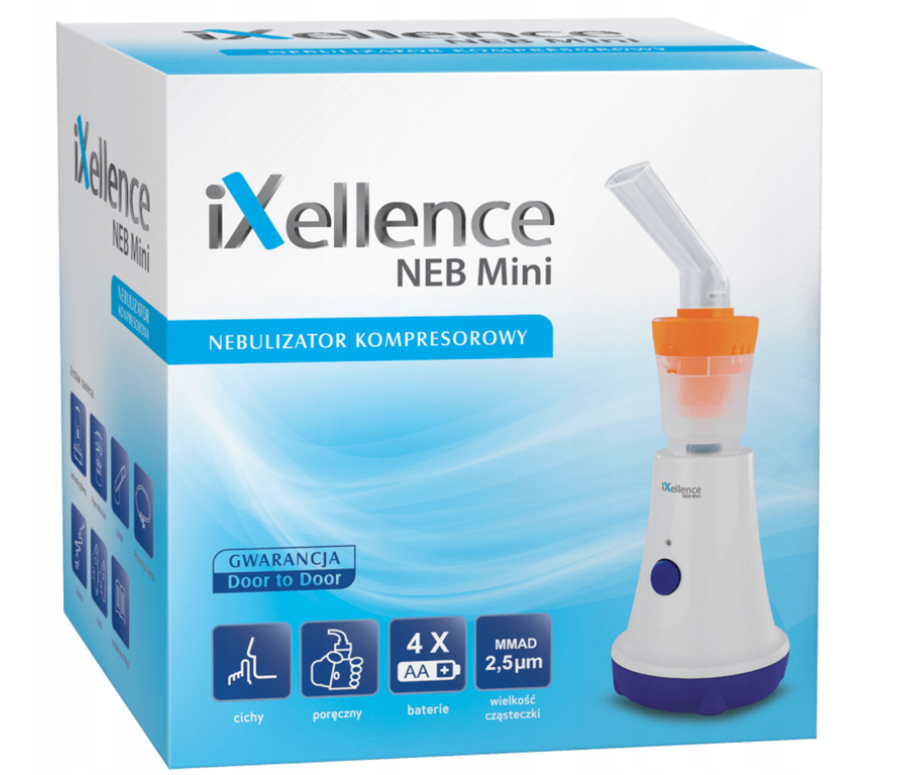 iXellence NEB Mini, inhalator tłokowy