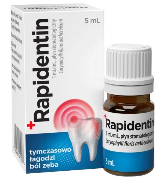Rapidentin Płyn Stomatologiczny 5Ml - 1